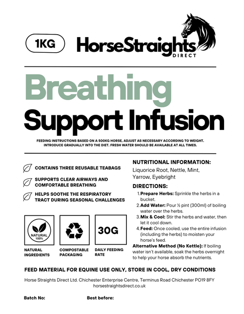Breathing Support Infusion (Reusable Teabags)