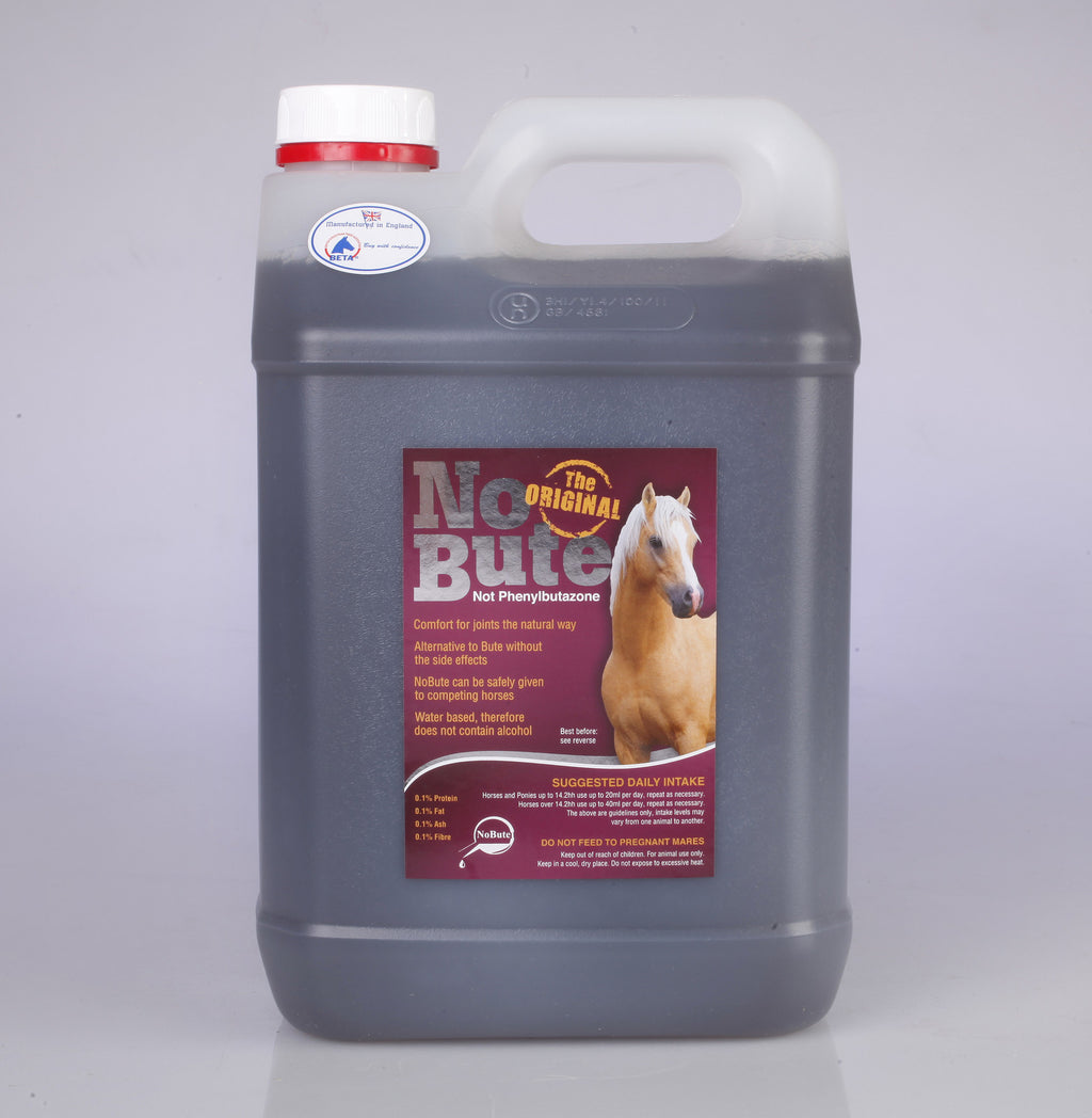 NO BUTE Devils Claw ARTHRITIS supplement NOBUTE 1, 2.5, 5 Litre
