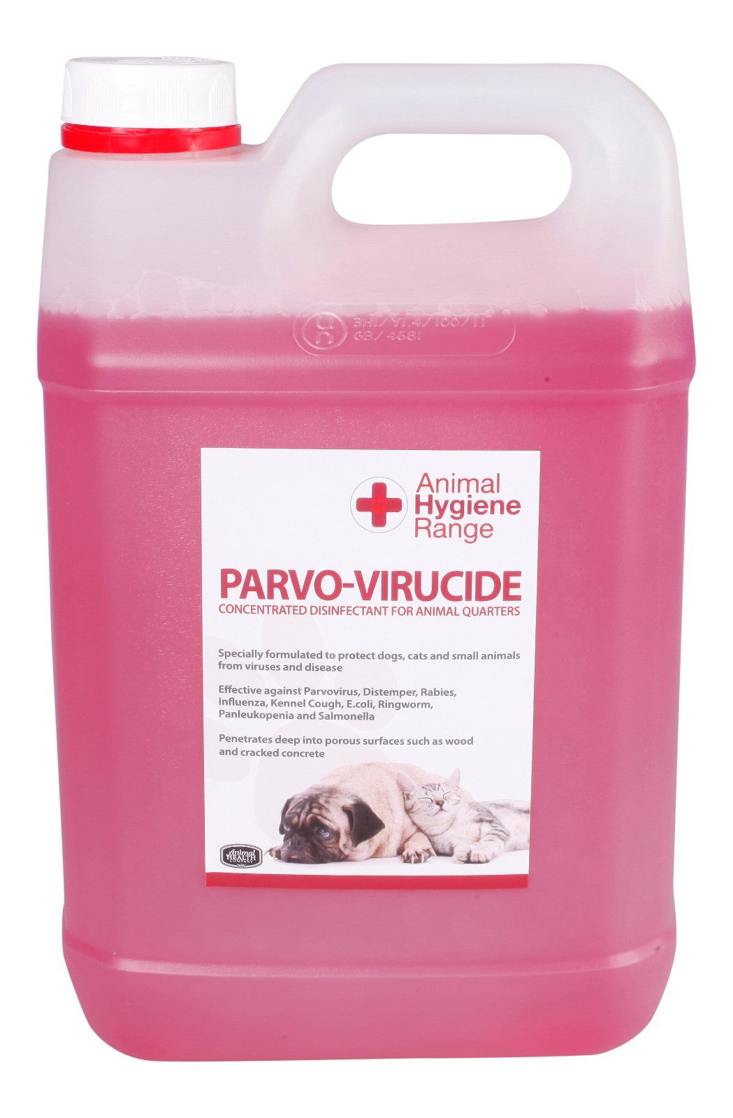 Parvo-Virucide-THE Ultimate kennel disinfectant highly concentrated 1:100