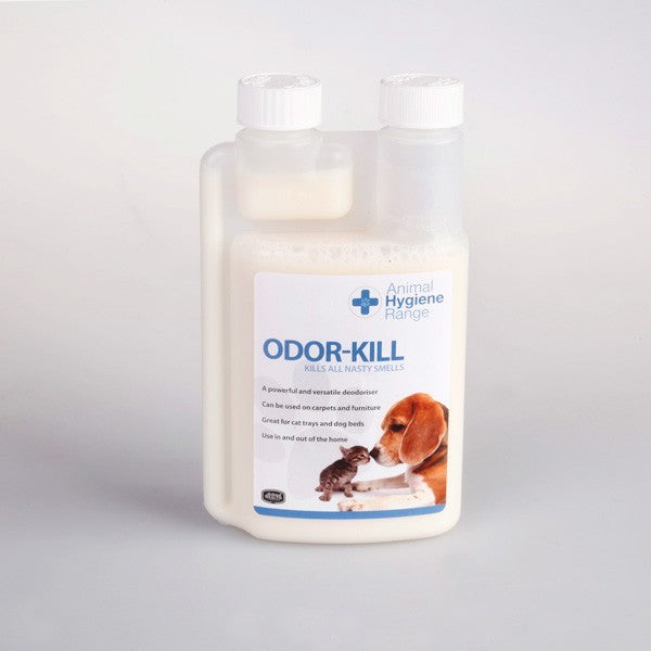 Odor Kill-Remove and kills odours, pet odours, drains, homes etc