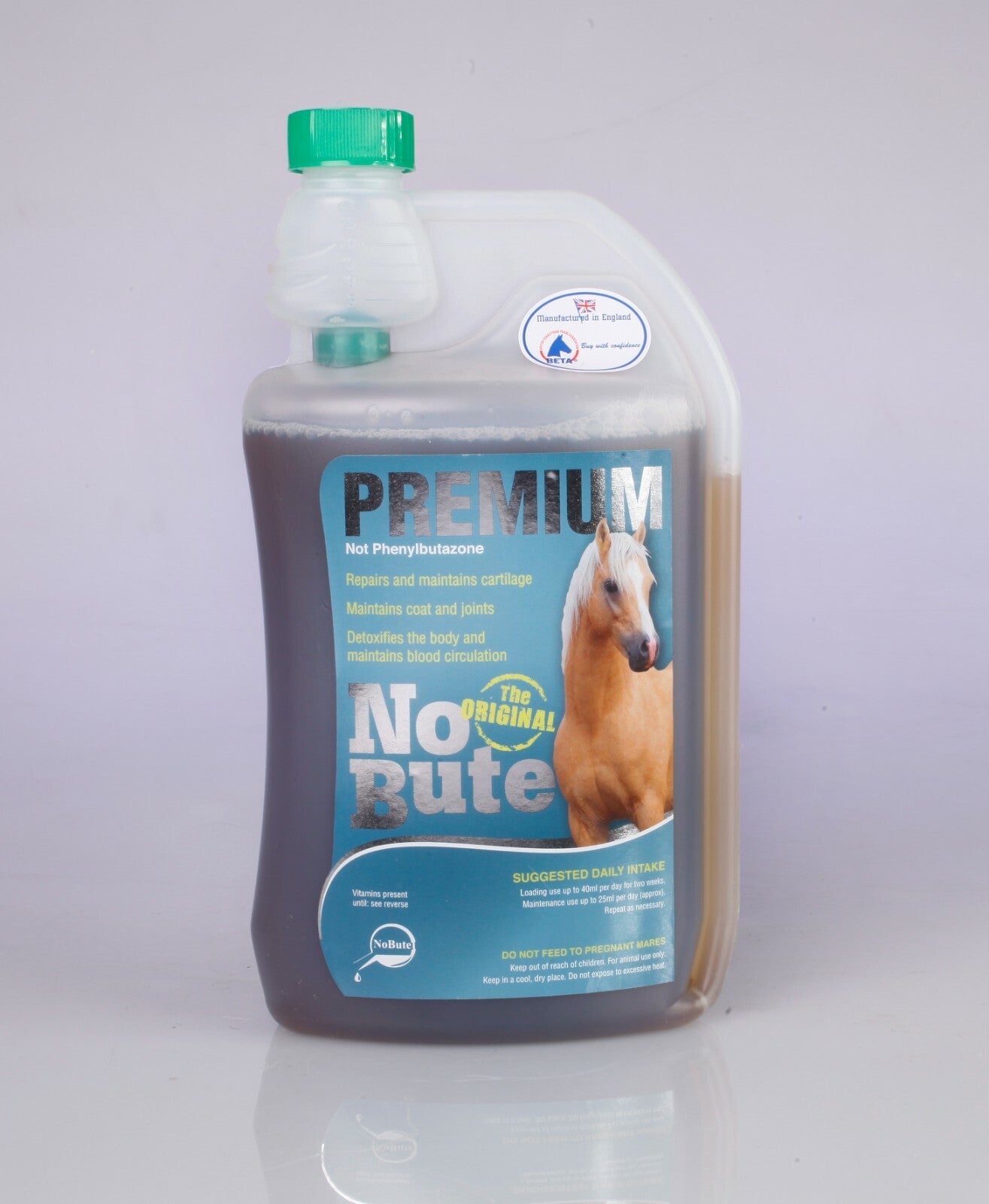 NoBute Premium - Devils Claw, Glucosamine, Vit C, MSM dogs and horses supplement