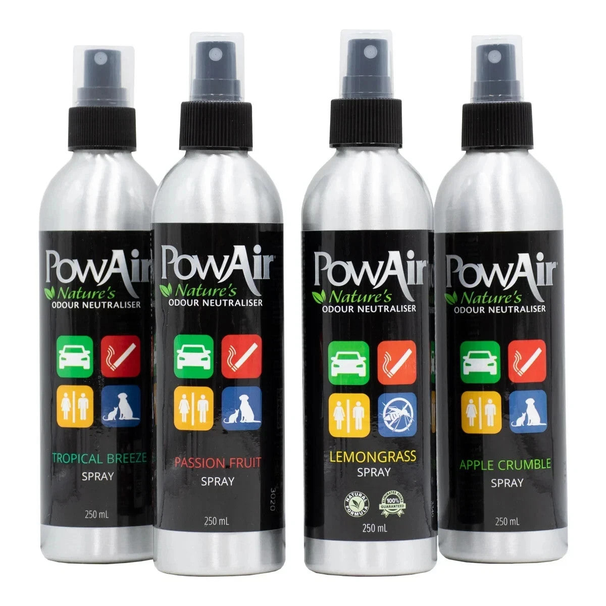 PowAir Spray -  Odour eliminator Spray - Room, Boat, Car, Motorhome Spray