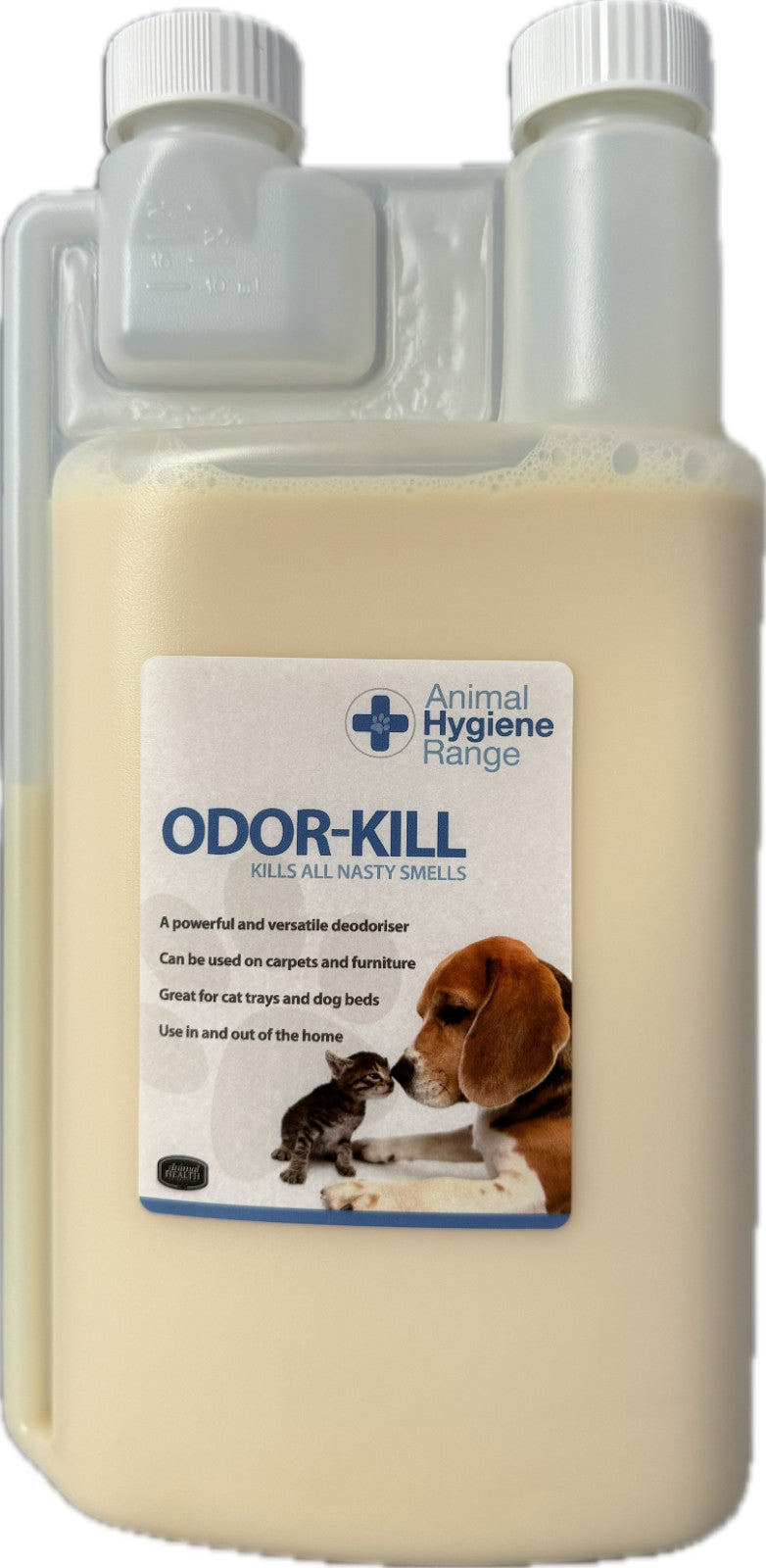 Odor Kill-Remove and kills odours, pet odours, drains, homes etc